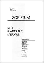 SCRIPTUM-Ausgabe Nr. 1 / 1990